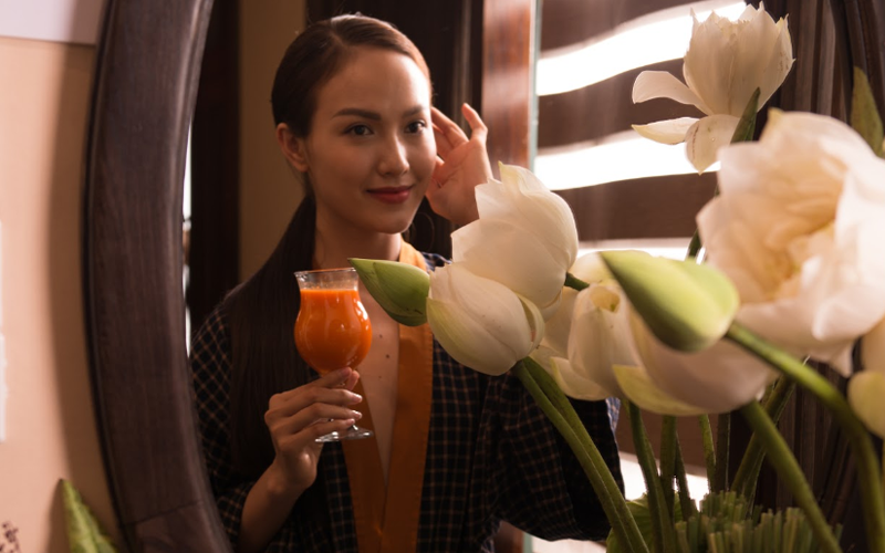 xông hơi có tác dụng gì - làm đẹp da
